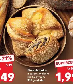 Kaufland Drożdżówka z serem 100 g Kaufland oferta