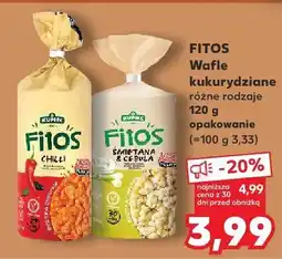 Kaufland Wafle kukurydziane 120 g, różne rodzaje Fitos oferta