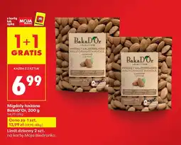 Biedronka Migdały łuskane kalifornijskie 200 g BakaD'Or oferta