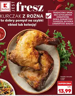 Kaufland Ćwiartki z kurczaka z rożna, 2 sztuki Kaufland oferta