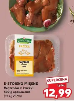 Kaufland Wątroba z kaczki 500 g K-Stoisko Mięsne oferta