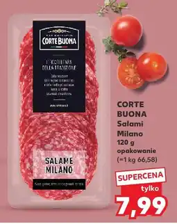 Kaufland Salami Milano 120 g Corte Buona oferta
