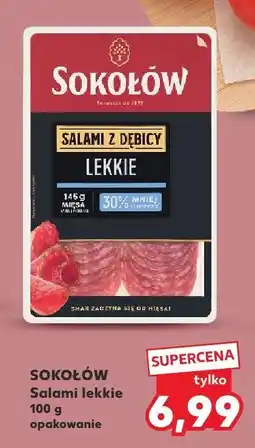 Kaufland Salami lekkie 100 g Sokołów oferta