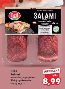 Kaufland Salami naturalne 300g Bell oferta