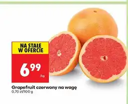 Biedronka Grapefruit czerwony na wagę Biedronka oferta