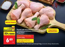 Biedronka Świeże udo kurczaka pakowane próżniowo Mega Paka Kraina Mięs oferta