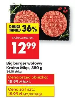 Biedronka Big burger wołowy Kraina Mięs oferta