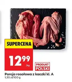 Biedronka Porcja rosołowa z kaczki kl. A Biedronka oferta