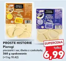 Kaufland Pierogi pieczarki i ser Proste Historie oferta