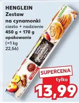 Kaufland Zestaw na cynamonki ciasto + nadzienie Henglein oferta