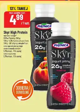 Polomarket Jogurt pitny Skyr High Protein Piątnica różne rodzaje oferta