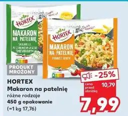 Kaufland Makaron na patelnię różne rodzaje Hortex oferta
