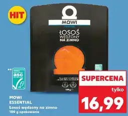 Kaufland Łosoś wędzony na zimno Essential Mowi oferta