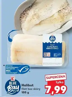 Kaufland Halibut filet bez skóry Blue Bau oferta