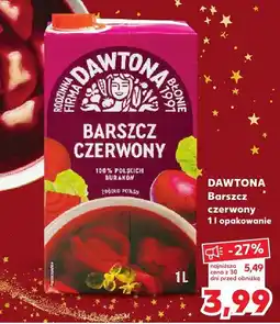 Kaufland Barszcz czerwony Dawtona 1l oferta