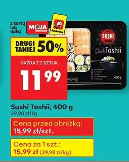 Biedronka Sushi Toshii Sushi4You oferta