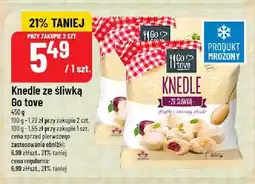 Polomarket Knedle ze śliwką Go tove oferta