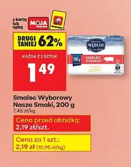Biedronka Smalec Wyborowy Nasze Smaki oferta