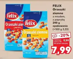 Kaufland Orzeszki ziemne z papryką 240 g FELIX oferta