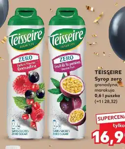 Kaufland Syrop zero marakuja Teisseire oferta
