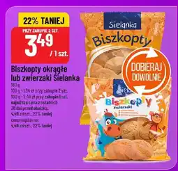 Polomarket Biszkopty okrągłe lub zwierzaki Sielanka oferta