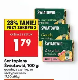 Biedronka Ser topiony gouda Światowid oferta