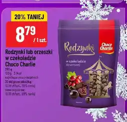 Polomarket Rodzynki lub orzeszki w czekoladzie Choco Charlie oferta
