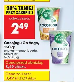 Biedronka Cocojogu ananas-mango Go Vege oferta