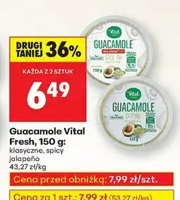 Biedronka Guacamole klasyczne Vital Vega oferta