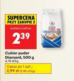 Biedronka Cukier puder 500 g Diamant oferta