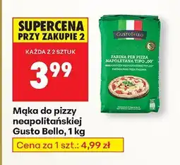 Biedronka Mąka do pizzy neapolitańskiej 1 kg Gusto Bello oferta