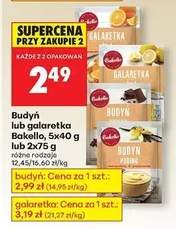 Biedronka Galaretka różne rodzaje Bakell oferta
