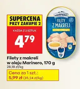 Biedronka Filety z makreli w oleju Marinero oferta
