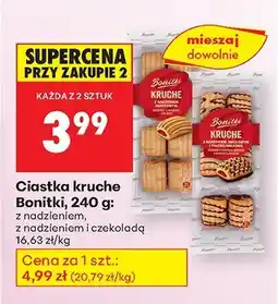 Biedronka Ciastka kruche z nadzieniem Bonitki oferta