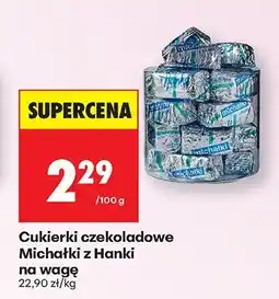 Biedronka Cukierki czekoladowe na wagę Michałki z Hanki oferta