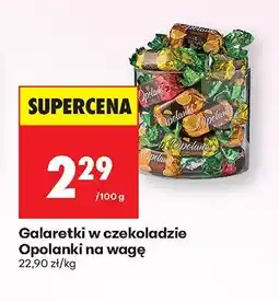 Biedronka Galaretki w czekoladzie na wagę Opolanki oferta