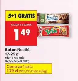 Biedronka Baton różne rodzaje Nestlé oferta