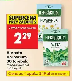 Biedronka Herbata Mięta Herbarium oferta