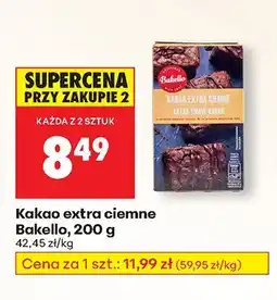 Biedronka Kakao extra ciemne 200g Bakella oferta