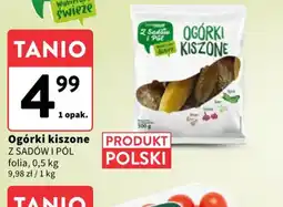 Intermarche Ogórki kiszone oferta