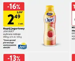 Intermarche Napój jogurtowy JOVI DUET oferta