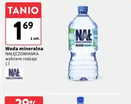 Intermarche Woda mineralna Nałęczowianka oferta