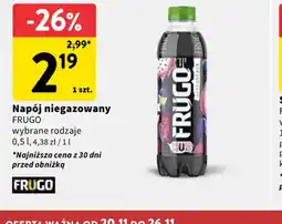 Intermarche Napój niegazowany FRUGO oferta