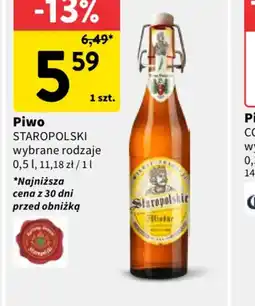 Intermarche Piwo Staropolski oferta
