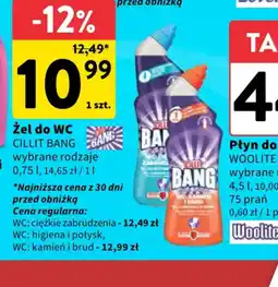 Intermarche Zel do WC CILLIT BANG oferta