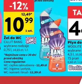 Intermarche Zel do WC CILLIT BANG oferta