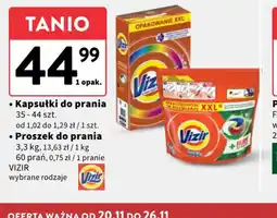 Intermarche Vizir Kapsułki lub Proszek do prania oferta
