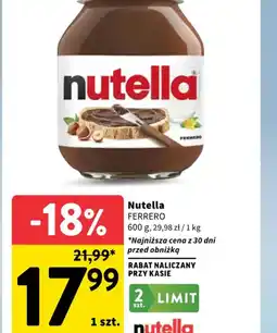 Intermarche Nutella oferta