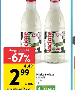 Intermarche Mleko świeże oferta