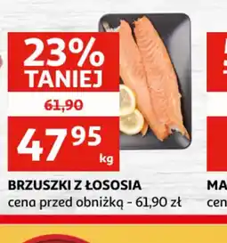 Auchan BRZUSZKI Z LOSOSIA oferta